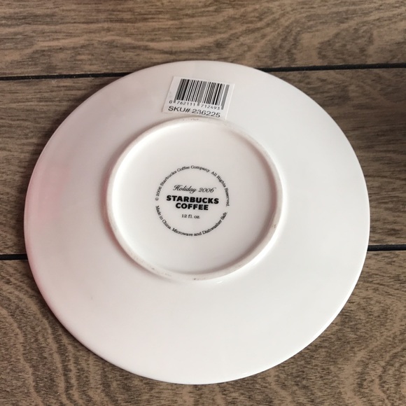 Bundle of Starbucks bear plush and star plate - Picture 4 of 8